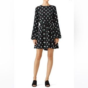 Diane von Furstenberg Casimir Dot Silk Dress